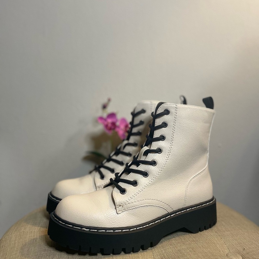 Sincerely Jules “Harley” Combat Boots - Size 8.5 - Picture 8 of 12